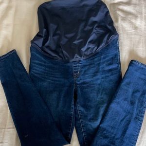 Madewell | Over the Belly Jeans | Maternity Skinny